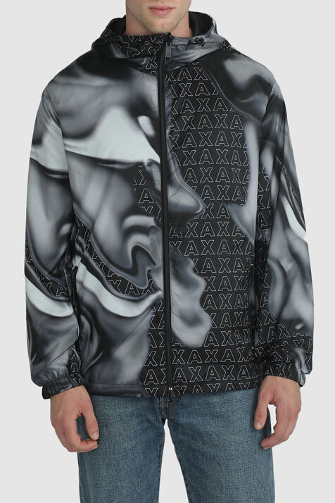 ז'קט ניילון דו צדדי ARMANI EXCHANGE