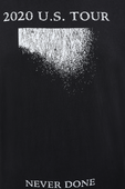 חולצה שחורה עם הדפס גראפי DIESEL