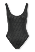 One-Pice Swimsuit in Black FENDI