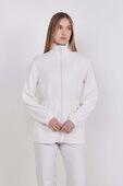 תמונת דוגמן קידמית של Softstreme&trade; Cinch-Waist Full-Zip Jacket