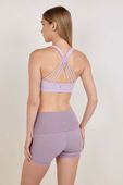 תמונת דוגמן אחורית של Flexyflex strappy yoga bra a-c