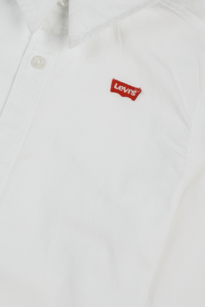 גילאי 2-4 חולצת כפתורים קלאסית עם פאצ לוגו LEVI`S KIDS