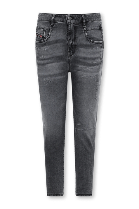מכנסי ג'ינס סקיני במראה משופשף DIESEL