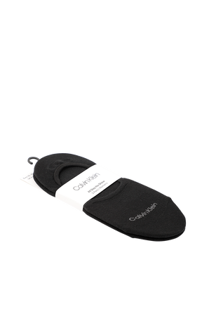 2Pack Sneaker Liner Socks in Black CALVIN KLEIN