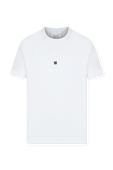 חולצת טי לבנה עם לוגו GIVENCHY