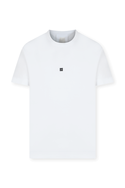 חולצת טי לבנה עם לוגו