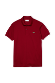 תמונה קידמית של Lacoste Classic Fit Polo Shirt in Bordeaux
