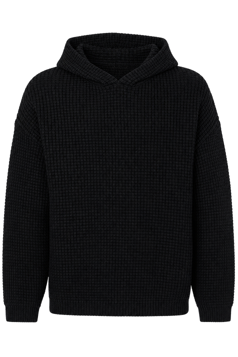 קפוצ'ון וופל בגזרת אוברסייז FEAR OF GOD ESSENTIALS