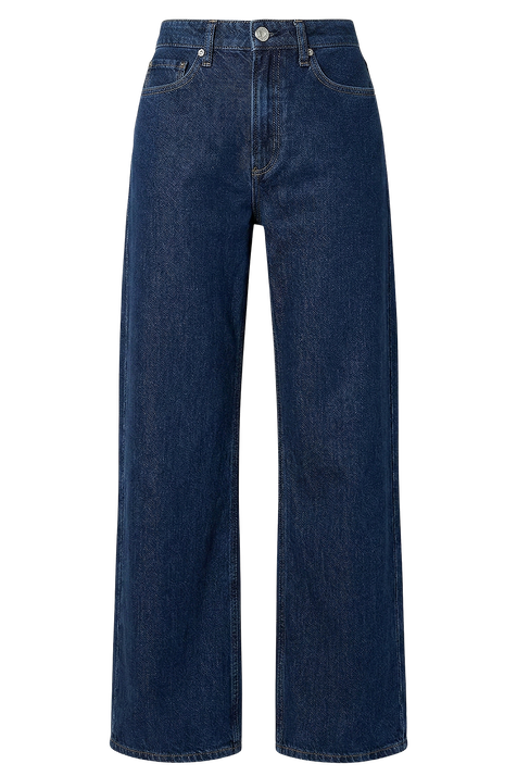 מכנסי ג'ינס לוגן בגזרה רחבה