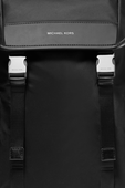Hudson Logo Backpack in Black MICHAEL KORS