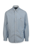 Long Sleeve Sport Shirt in Blue POLO RALPH LAUREN