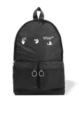 OW Logo Backpack in Black OFF WHITE