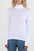 תמונת דוגמן קידמית של Iconic Cotton Undershirt in White