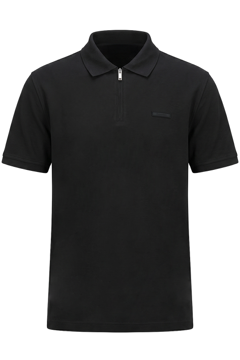 חולצת פולו חצי רוכסן CALVIN KLEIN