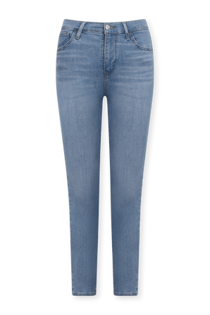 מכנסי סקיני ג'ינס 720 היי רייס בשטיפה בהירה LEVI`S