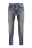 Low Rise Skinny Jeans in Light Blue SAINT LAURENT