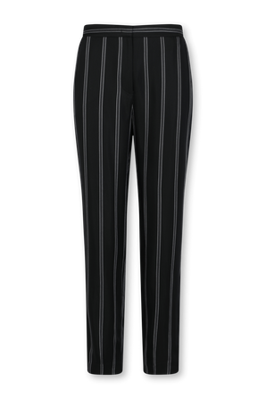מכנסיים מחויטים עם פסים בגוון שחור TOMMY HILFIGER