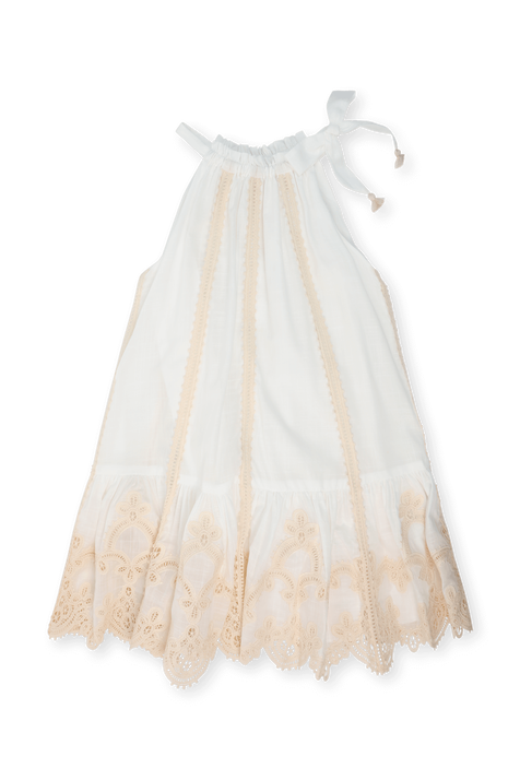 שמלת פפלום מכותנה - גילאי 1-12 ZIMMERMANN KIDS