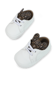 מידות 1-5 נעליים לבנות עם לוגו FENDI KIDS