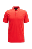 Red Cotton Polo Shirt BOSS