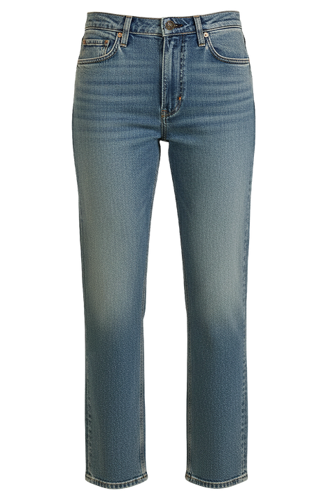 מכנסי ג'ינס בגזרה ישרה RAG & BONE