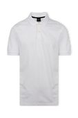 Regular Fit Polo Shirt in White BOSS