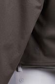 תמונת תקריב דוגמן של Cropped Poplin Button-Up Top