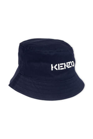 כובע באקט כחול לוגו קנזו KENZO KIDS