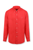חולצה מכופתרת אדומה POLO RALPH LAUREN