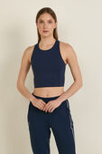 תמונת דוגמן קידמית של Swift Speed Cropped Tank Top