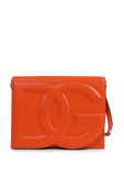 תיק קרוס מעור עם לוגו מונוגרמי DOLCE & GABBANA