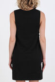 French Terry Dress in Black FILA