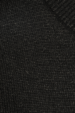 שמלת מיני מצמר בצבע שחור ARMANI EXCHANGE