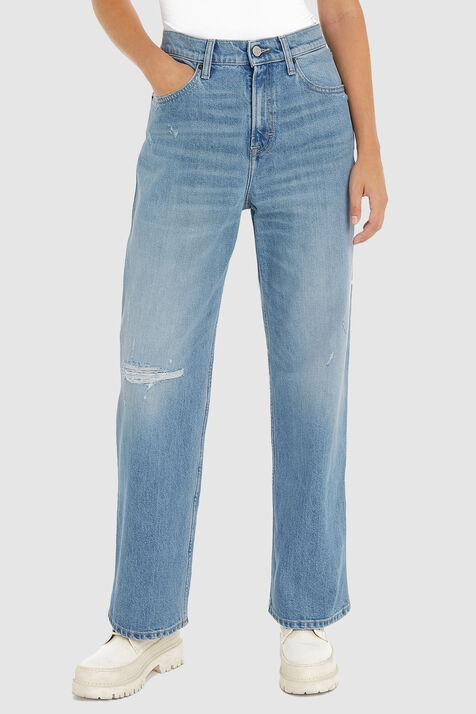 מכנסי ג'ינס רחבים בטסי TOMMY HILFIGER