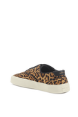 Venice Sneakers in Leopard Print Canvas SAINT LAURENT