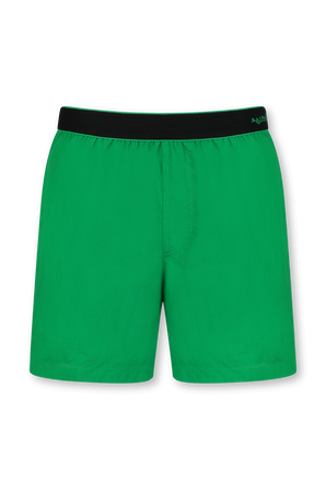מכנסי בגד ים ירוקים עם לוגו רקום BOTTEGA VENETA