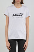 חולצת סלים אפורה עם לוגו LEVI`S
