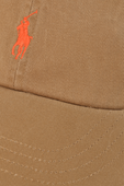 כובע בייסבול מכותנה עם רקמת לוגו POLO RALPH LAUREN