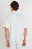 תמונת דוגמן אחורית של Relaxed Fit Short Sleeve Button- Up