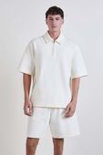 תמונת דוגמן קידמית של Grand Standard Short-Sleeve Polo