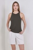 תמונת דוגמן קידמית של Breezily Racerback Tank