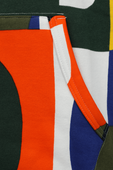 תמונה אחורית של Color-Blocked Hoodie