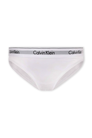 White Bikini Briefs CALVIN KLEIN