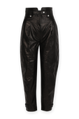 Atsu Leather Pants In Black