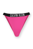 High Rise Bikini Tanga in Hot Pink CALVIN KLEIN
