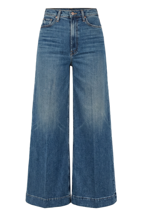 מכנסי ג'ינס בגזרה רחבה MOTHER