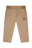 מכנסיים עם סמל הפרש - גילאי 3-14 שנים BURBERRY