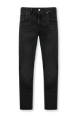 מכנסי ג'ינס 501 אפורים משופשפים LEVI`S