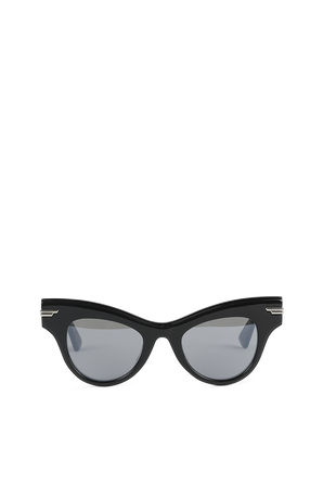 Cat-Eye Sunglasses in Black BOTTEGA VENETA