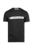 Logo Box Tshirt in Black CALVIN KLEIN